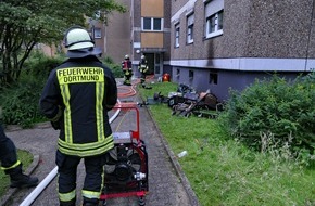 Feuerwehr Dortmund: FW-DO: Erneuter Kellerbrand im Dortmunder Westen