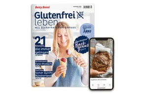 Betty Bossi: Betty Bossi lanciert neue Zeitschrift "Glutenfrei leben"