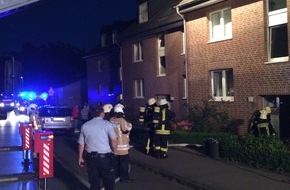 Feuerwehr Stolberg: FW-Stolberg: Brand in einer Küche in einem Mehrfamilienhaus