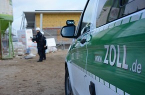 Hauptzollamt Münster: HZA-MS: Illegaler Arbeitnehmer auf einer Baustelle flüchtet vor der Kontrolle in den Keller / Zöllner decken illegale Beschäftigung auf