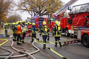 FW Flotwedel: Großeinsatz fordert Feuerwehren in Eicklingen