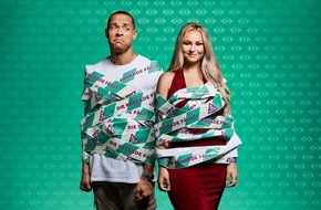 SAT.1: Großfamilie mal anders: Sarah-Jane Wollny und "Bachelor" Andrej Mangold ziehen bei "Promi Big Brother" ein - live in SAT.1 und auf Joyn