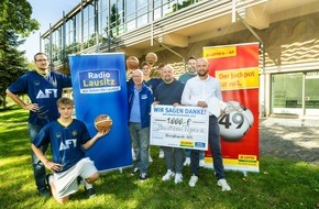 Sächsische Lotto-GmbH: Sachsenlotto-Vereinstausender für die Bautzen Tigers: Körbe für Leidenschaft und Teamgeist