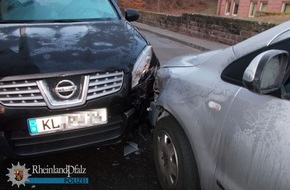 Polizeipräsidium Westpfalz: POL-PPWP: Fußgängerin erfasst und gegen parkendes Auto gestoßen
