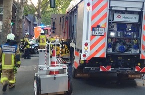 Feuerwehr Bottrop: FW-BOT: Verkehrsunfall mit einer schwerverletzten Person