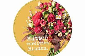 Fleurop AG: PRESSE-INFO: Mütter verdienen zum Muttertag mehr als Blumen von der Tankstelle