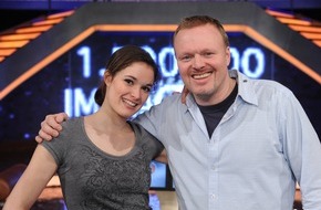 ProSieben: Stefan Raab gewinnt gegen die fabelhafte Amelie / 21,3 Prozent MA für "Schlag den Raab"