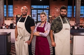 SAT.1: Wer holt den Goldenen Cupcake? Sarah Harrison, Faisal Kawusi und Detlef Soost zaubern im Finale von "Das große Promibacken" am Mittwoch in SAT.1