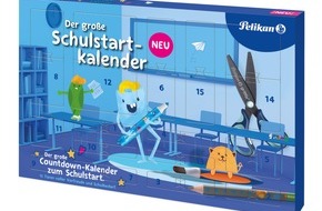 Pelikan Vertriebsgesellschaft mbH & Co. KG: Für noch mehr Vorfreude auf die Schule: Der brandneue Schulstartkalender von Pelikan