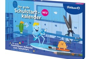 Pelikan Vertriebsgesellschaft mbH & Co. KG: Für noch mehr Vorfreude auf die Schule: Der brandneue Schulstartkalender von Pelikan