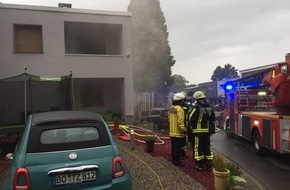 Feuerwehr Bochum: FW-BO: Brennender Trockner in Bochum-Eppendorf