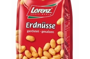 The Lorenz Bahlsen Snack-World GmbH & Co KG Germany: Presseinformation: Lorenz Erdnüsse "Sehr gut" bei ÖKO-TEST