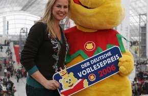 Intersnack Knabber-Gebäck GmbH & Co. KG: TV-Moderatorin Nadine Krüger startete "Der Deutsche Vorlesepreis" auf Leipziger Buchmesse