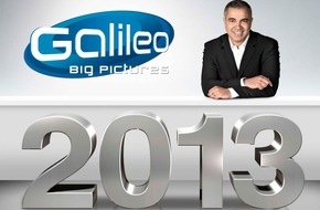 ProSieben: So haben Sie 2013 noch nie gesehen! "Galileo Big Pictures" blickt mit 50 Bildern und Geschichten auf das Jahr zurück (FOTO)