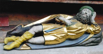 Polizeipräsidium Mittelfranken: POL-MFR: (655) Heiligenfigur aus Kirche gestohlen - Zeugen gesucht