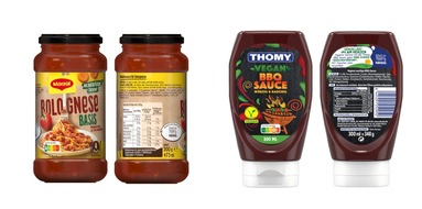 Nestlé Deutschland AG: Bei Gluten-Unverträglichkeit: Nestlé warnt vor Verzehr von MAGGI Pastasauce im Glas "Bolognese Basis" und der Sorte THOMY Vegan BBQ Sauce (Squeeze-Flasche)