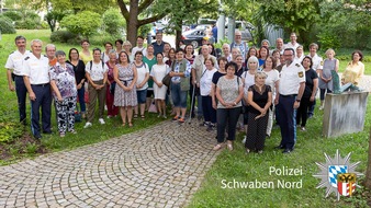 Polizeipräsidium Schwaben Nord: POL Schwaben Nord: Sicherer Schulweg - Veranstaltung zum Jahresabschluss der Schulweghelfer