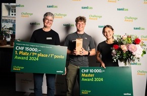 Sanitas Krankenversicherung: alpine-experience gewinnt den Sanitas Challenge Award Master 2024