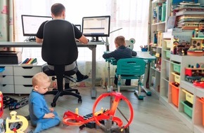 Jobware GmbH: Lieber zuhause arbeiten? / Forsa: Nur jeder Zehnte wünscht sich Kinderbetreuung am Arbeitsplatz