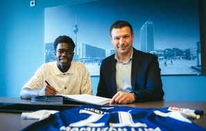 HERTHA BSC GmbH & Co. KGaA  : Boris Mamuzah Lum verlängert langfristig