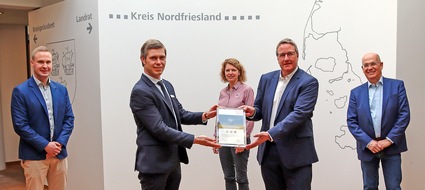Jobware GmbH: Nordlicht beim Recruiting / Kreisverwaltung Nordfriesland trägt RExA-Gütesiegel