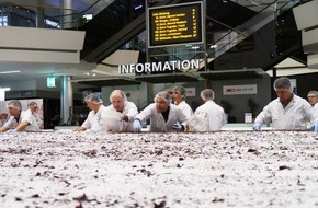 Interessengemeinschaft Zentrum Glatt: GUINNESS-Weltrekord: Das Glatt feiert die Wiedereröffnung der Migros mit der grössten Schwarzwäldertorte der Welt