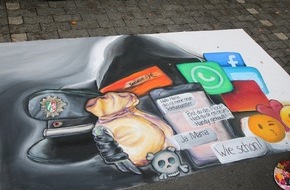 Kreispolizeibehörde Siegen-Wittgenstein: POL-SI: Polizei warnt mit Kunstaktion vor Betrügereien #polsiwi