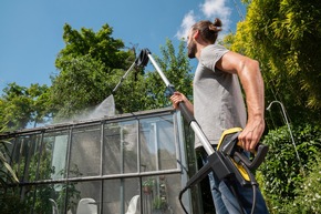 Pressemitteilung: So wird das Gew&auml;chshaus im Garten schnell und komfortabel gereinigt
