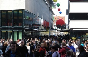 Miteigentümergemeinschaft Sihlcity: Besucheransturm am Geburtstagsfest von Sihlcity