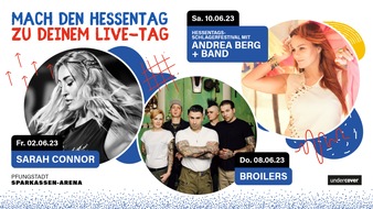 Hessentag 2023: Hessentag 2023: Auf diese drei weiteren Stars darf sich Pfungstadt freuen