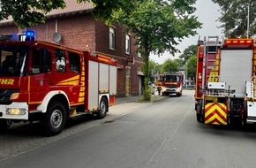 Freiwillige Feuerwehr Hünxe: FW Hünxe: Gasaustritt an der Hünxer Straße