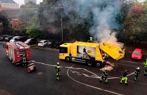 Feuerwehr Dortmund: FW-DO: Die Feuerwehr löscht im Homeoffice!