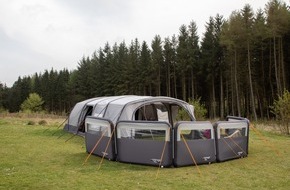 Vango: Luft gegen Luft - Windgeschützt campen mit dem AirBeam Modular Windbreak