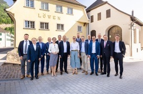 F&uuml;rstentum Liechtenstein: Treffen der Regierung und des LIHK-Vorstands: Wirtschafts- und Sicherheitspolitik im Fokus
