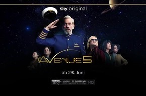 Von einer Luxusreise ins Sonnensystem: "Avenue 5" ab morgen bei Sky Von einer Luxusreise ins Sonnensystem: "Avenue 5" ab morgen bei Sky