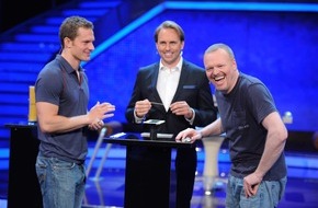 ProSieben: 30,4 Prozent MA für "Schlag den Raab": Stefan Raab besiegt Bundeswehrarzt Tobias und die TV-Konkurrenz / Tagesmarktsieg für ProSieben (mit Bild)