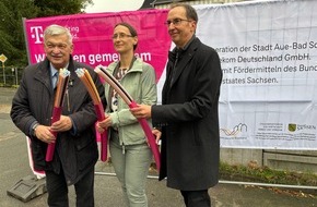 Deutsche Telekom AG: Telekom startet geförderten Glasfaserausbau in Aue-Bad Schlema