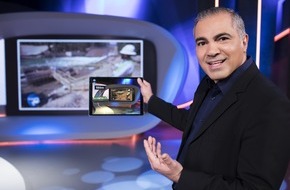 ProSieben: Mit "Galileo" über einem 400 Meter tiefen Canyon schaukeln: ProSieben startet am 6. November die erste Augmented-Reality-Woche im deutschen TV