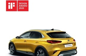 Kia Deutschland GmbH: Kia XCeed mit iF Design Award ausgezeichnet