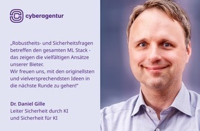 Agentur für Innovation in der Cybersicherheit GmbH: Pressemitteilung Cyberagentur: Wettbewerb zum sicheren Maschinellen Lernen geht in Phase 2