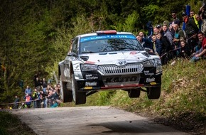 Skoda Auto Deutschland GmbH: Rallye Kroatien: Sechs SKODA FABIA Rally2 evo unter den Top-10 in der Kategorie WRC2