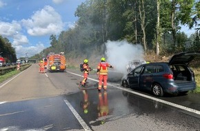 Feuerwehr Velbert: FW-Velbert: Paralleleinsätze auf den Autobahnen in Velbert