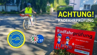 Polizei Gütersloh: POL-GT: Fahrradprüfung an der Grundschule Heidewald