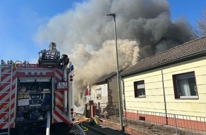 Polizeipräsidium Westpfalz: POL-PPWP: Hausbrand - Dammühle gesperrt