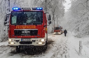 Feuerwehr Heiligenhaus: FW-Heiligenhaus: 710-Stunden-Einsatz nach Schneefall (Meldung 28/2017)