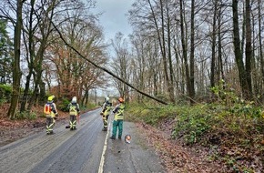 Freiwillige Feuerwehr Hünxe: FW Hünxe: Weitere wetterbedingte Feuerwehreinsätze