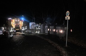 Polizei Mettmann: POL-ME: Mehrere Containerbrände in der Nacht - Ratingen - 1912089
