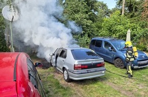 Feuerwehr Flotwedel: FW Flotwedel: Zwei Wochenendeinsätze für die Feuerwehren im Flotwedel