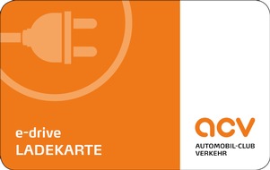 ACV Automobil-Club Verkehr: ACV bietet europaweite Ladekarte für Elektroautos an (FOTO)