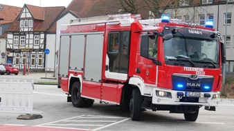 Freiwillige Feuerwehr Celle: FW Celle: Hochwassereinsätze am 01.01.2024 (Neujahr) - 13. Lagemeldung / Person aus Überschwemmungsgebiet gerettet! Stand: 01.01.2024 um 18:00 Uhr